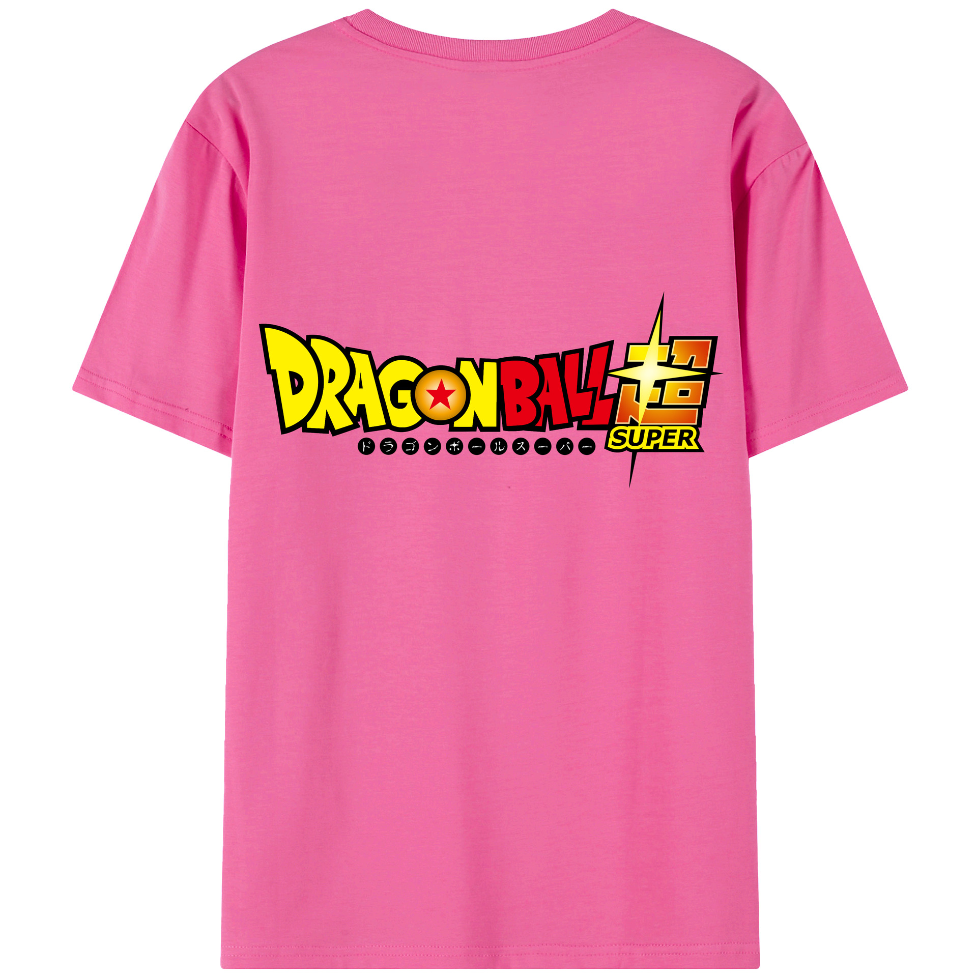 （画像用） ドラゴンボール DRAGON BALL レディース半袖Tシャツ(バックプリント)